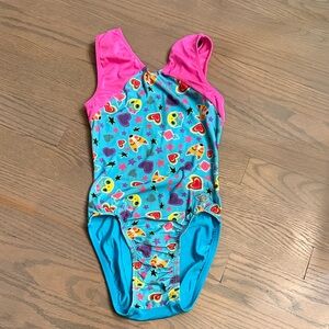 GK Pink and Blue Kids Leotard CL